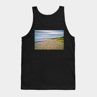 Wonderful Coastal Scenery - Pebble Beach & Aberarth Tank Top